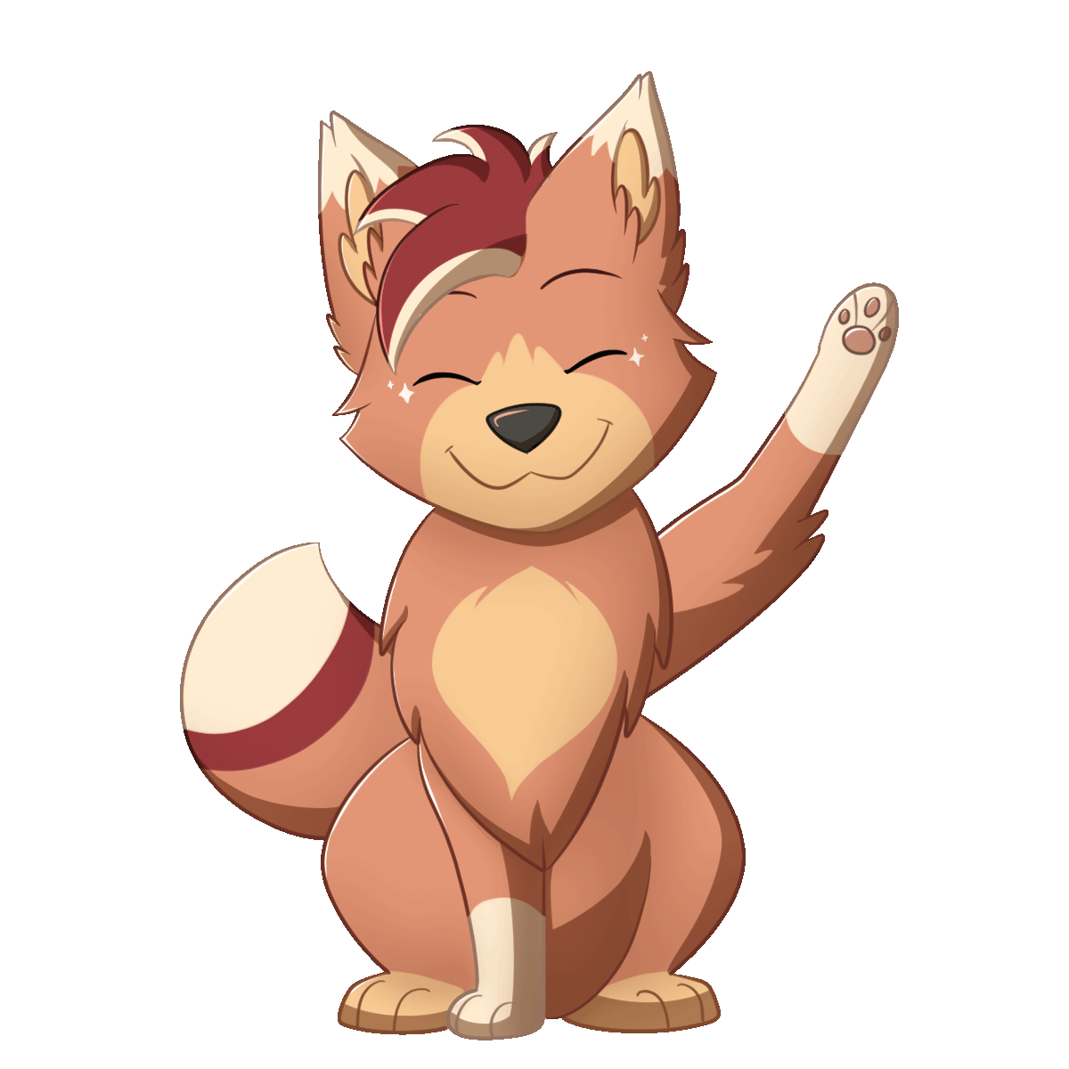 Waving to Friends! Waving to Friends!