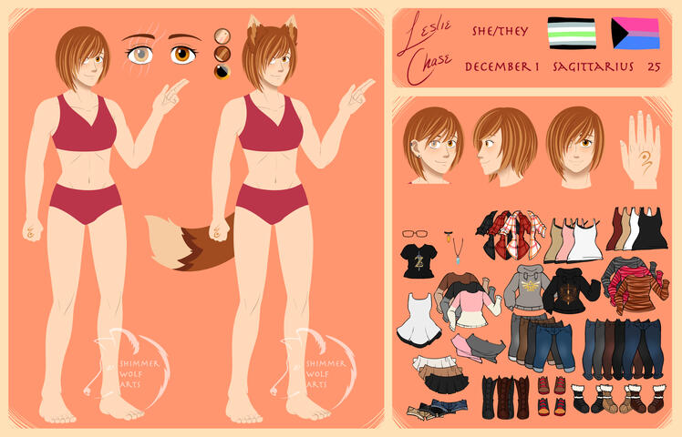 Leslie Ref Sheet Leslie Ref Sheet