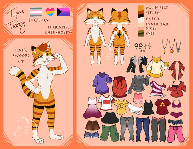 Topaz Tabby Ref Sheet